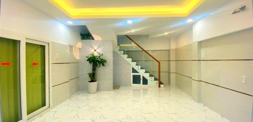 NHÀ GÓC 2 MT ĐINH BỘ LĨNH, 4 TẦNG NGANG 4.6m 26m2, 8.85TỶ