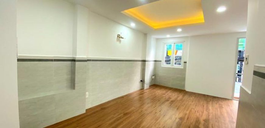 NHÀ GÓC 2 MT ĐINH BỘ LĨNH, 4 TẦNG NGANG 4.6m 26m2, 8.85TỶ